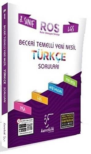 8. Sınıf Beceri Temelli Yeni Nesil Türkçe Soruları - 1