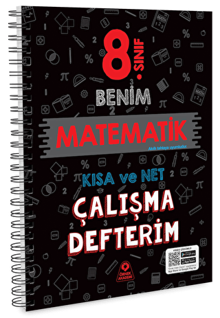 8. Sınıf Benim Matematik Çalışma Defterim - 1