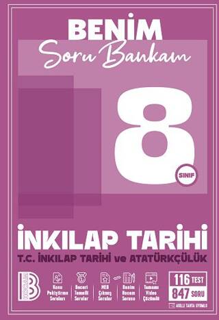 8. Sınıf Benim Soru Bankam İnkılap Tarihi - 1