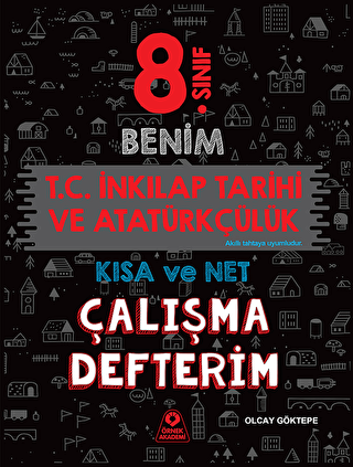 8. Sınıf Benim T.C. İnkılap Tarihi Ve Atatürkçülük Çalışma Defterim - 1