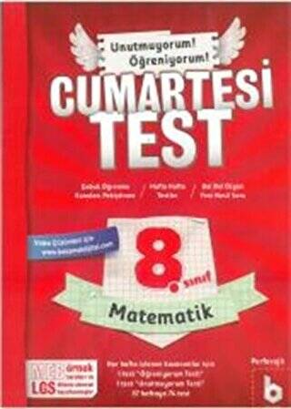 8. Sınıf Cumartesi Test Matematik - 1