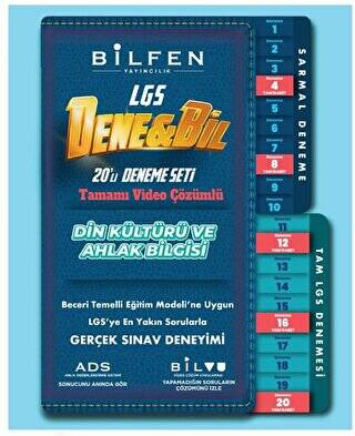 8. Sınıf Denebil Din Kültürü 20`li Deneme Seti - 1