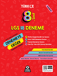 8. Sınıf Denemeye Değer Türkçe LGS 18 Deneme - 1