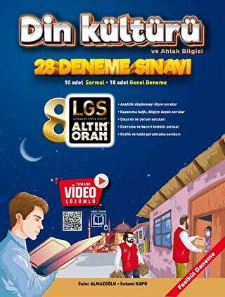 8. Sınıf Din Kültürü ve Ahlak Bilgisi 28 Deneme Sınavı - 1