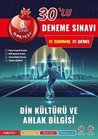 8. Sınıf Din Kültürü ve Ahlak Bilgisi 30`lu Deneme Sınavı - 1