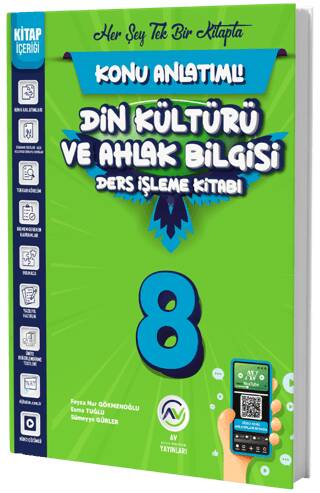 8. Sınıf Din Kültürü ve Ahlak Bilgisi Ders İşleme Kitabı - 1