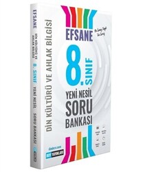 8. Sınıf Din Kültürü ve Ahlak Bilgisi Efsane Yeni Nesil Soru Bankası - DDY Yayınları