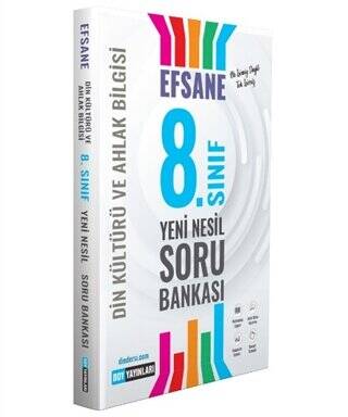 8. Sınıf Din Kültürü ve Ahlak Bilgisi Efsane Yeni Nesil Soru Bankası - 1