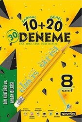 8. Sınıf Din Kültürü ve Ahlak Bilgisi Elmas Serisi 30 Deneme - Startfen Yayınları