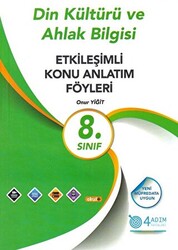 8. Sınıf Din Kültürü ve Ahlak Bilgisi Etkileşimli Konu Anlatım Föyleri - 1