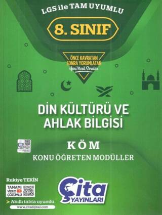 8. Sınıf Din Kültürü ve Ahlak Bilgisi Konu Öğreten Modülleri - 1