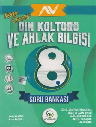 8. Sınıf Din Kültürü ve Ahlak Bilgisi Konu Özetli Soru Bankası - 1