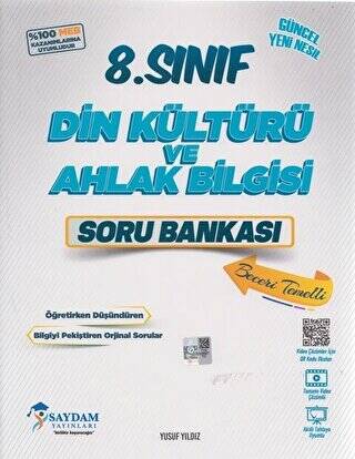 8. Sınıf Din Kültürü ve Ahlak Bilgisi Soru Kitabı - 1