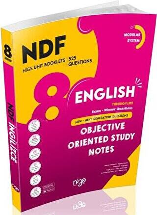 8. Sınıf English NDF Nige Unit Booklets - 1