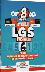 8. Sınıf Etkili LGS Fasikülleri Üçgenler Dönüşüm Geometrisi ve Geometrik Cisimler 6 - 1