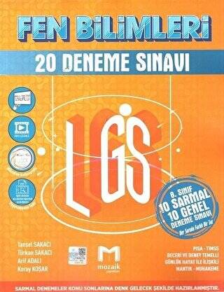 8. Sınıf Fen Bilimleri 20 Deneme Sınavı - 1