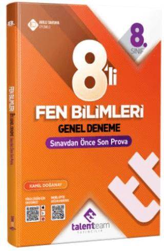 8. Sınıf Fen Bilimleri 8`Li Genel Deneme - 1