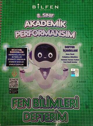 8. Sınıf Fen Bilimleri Akademik Performansım Defterim - 1