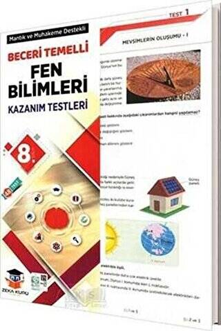 8. Sınıf Fen Bilimleri Beceri Temelli Kazanım Testleri - 1