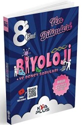 8. Sınıf Fen Bilimleri Biyoloji ve Deney Soruları - 1