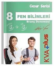 8. Sınıf Fen Bilimleri Cesur Serisi 10 Deneme - 1
