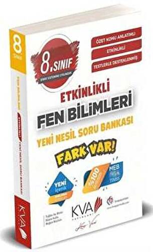 8. Sınıf Fen Bilimleri Etkinlikli Yeni Nesil Soru Bankası - 1
