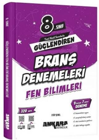 8. Sınıf Fen Bilimleri Güçlendiren Branş Denemeleri - 1