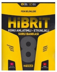 8. Sınıf Fen Bilimleri HİBRİT Konu Anlatımlı Etkinlikli Soru Bankası - 1