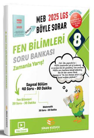 2025 8. Sınıf Fen Bilimleri Soru Bankası - 1