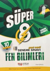 8. Sınıf Fen Bilimleri Süper 10 Deneme Sınavı - 1