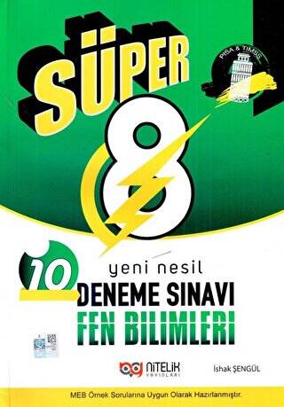 8. Sınıf Fen Bilimleri Süper 10 Deneme Sınavı - 1