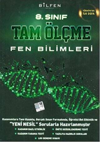 8. Sınıf Fen Bilimleri Tam Ölçme - 1
