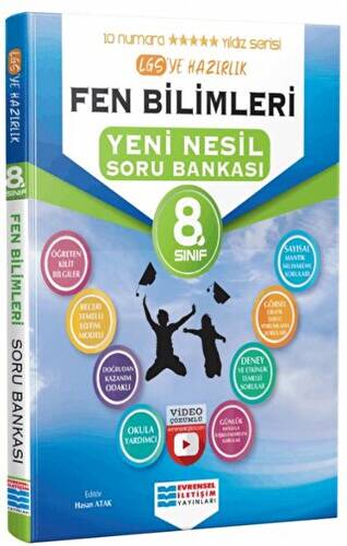 8. Sınıf Fen Bilimleri Video Çözümlü Soru Bankası - 1