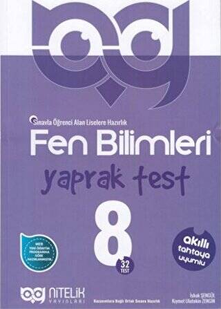 8. Sınıf Fen Bilimleri Yaprak Test - 1