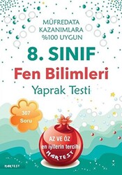 8. Sınıf Fen Bilimleri Yaprak Testi - 1