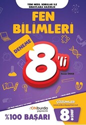 8. Sınıf Fen Bilimleri Yeni Nesil Branş Denemeleri - 1