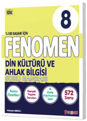 8. Sınıf Fenomen Din Kültürü ve Ahlak Bilgisi Soru Bankası - Fenomen Yayınları