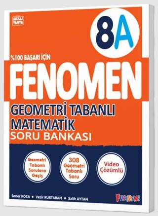 8. Sınıf Fenomen Geometri Tabanlı Matemetik Soru Bankası - 1