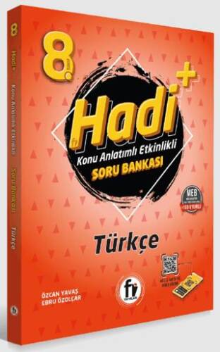 8. Sınıf Hadi Türkçe Konu Etkinlikli Soru Bankası - 1