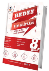 8. Sınıf Hedef Fen Bilimleri Uygulamalı Soru Bankası - Zeka Küpü Yayınları