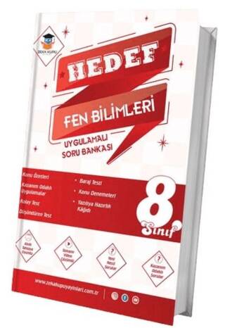 8. Sınıf Hedef Fen Bilimleri Uygulamalı Soru Bankası - 1