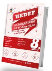 8. Sınıf Hedef T.C. İnkılap Tarihi Uygulamalı Soru Bankası - Zeka Küpü Yayınları