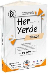 8. Sınıf Her Yerde Türkçe 72 Föy Zeka Küpü Yayınları - 1