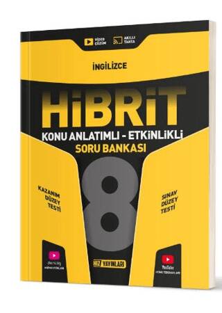 8. Sınıf Hibrit İngilizce Soru Bankası - 1