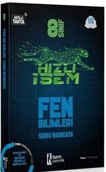 8. Sınıf Hızlı İsem Fen Bilimleri Soru Bankası - İSEM Yayıncılık