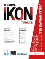 8. Sınıf İkon Türkçe Konu Anlatım Kitabı - 1