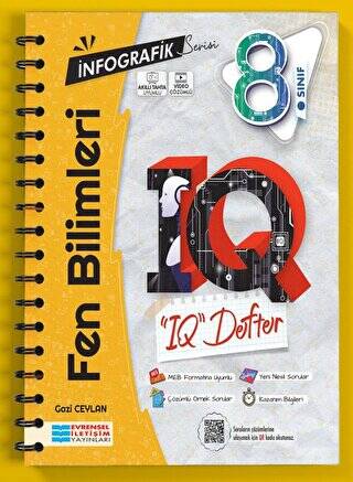 8. Sınıf İnfografik Serisi Fen Bilimleri IQ Defter - 1