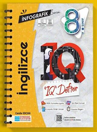 8. Sınıf İnfografik Serisi İngilizce IQ Defter - 1