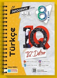 8. Sınıf İnfografik Serisi Türkçe IQ Defter - 1