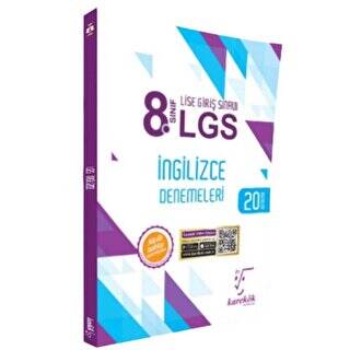 8. Sınıf İngilizce 20 Deneme - 1
